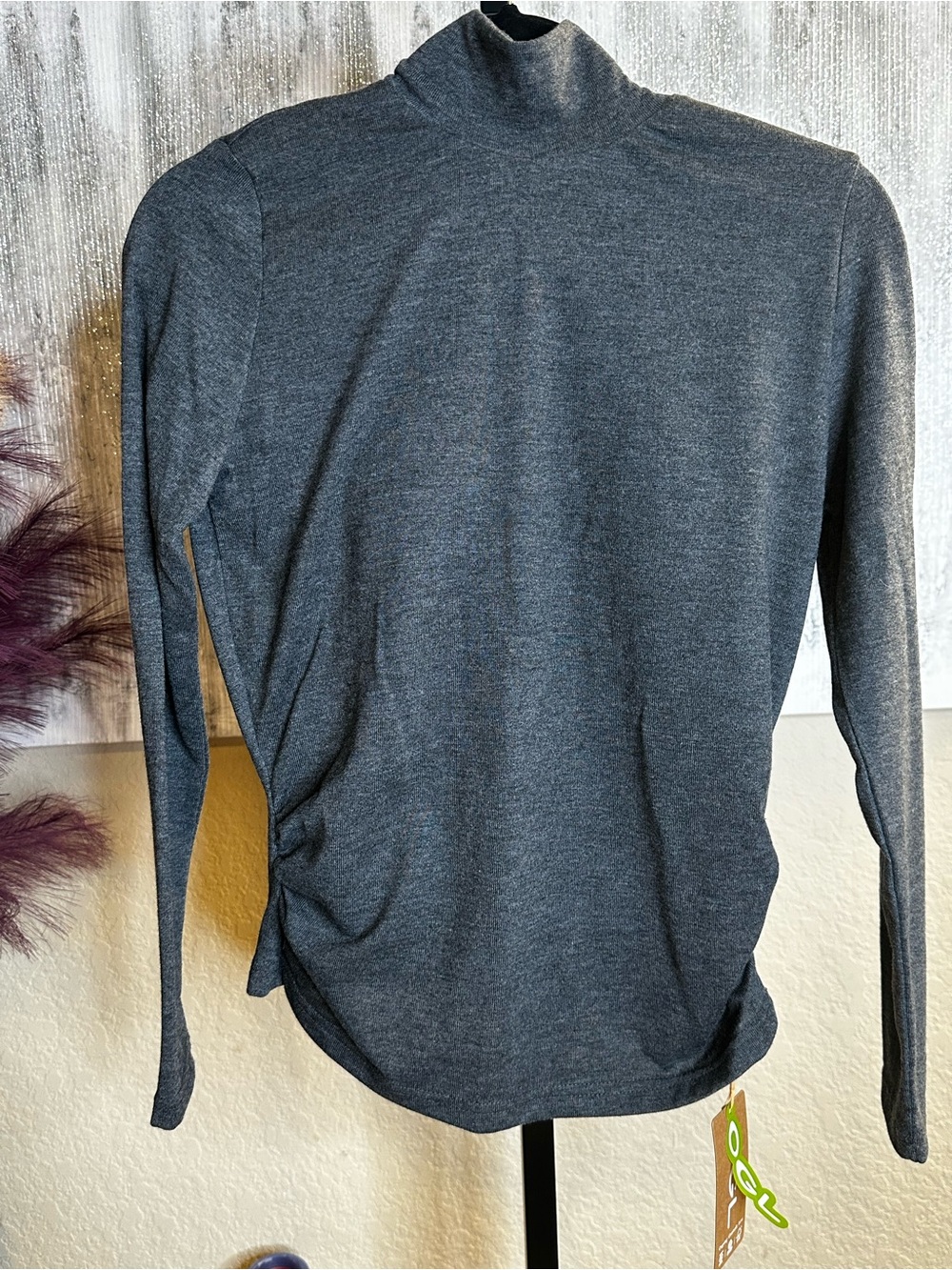 OGL Slate Gray Knit Sweater Top
